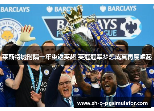 莱斯特城时隔一年重返英超 英冠冠军梦想成真再度崛起