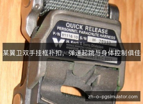 某翼卫双手挂框补扣，弹速起跳与身体控制俱佳